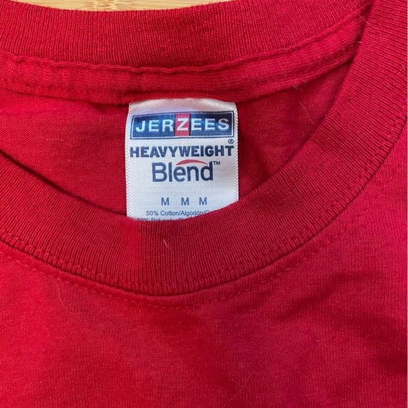 Got Chourico? Kitschy t-shirt from church bazaar in Newport, RI. Size M, 50/50. - Picture 5 of 7